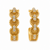 Boucles d'oreilles Urea Or